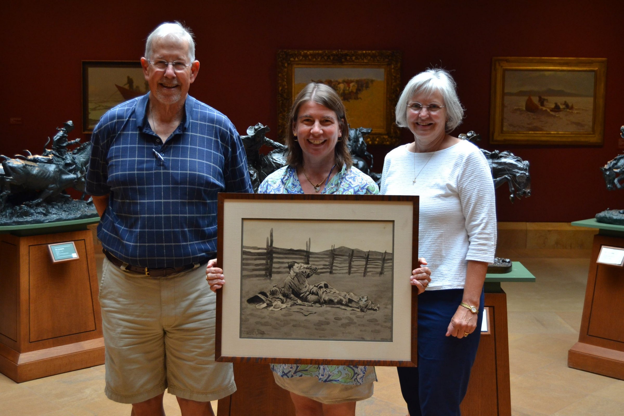 William and Lucille Loder and Laura Foster